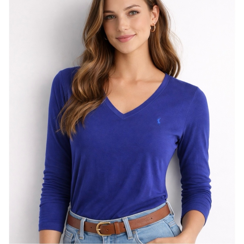 Ralph Lauren Sport Long Sleeve V-Neck